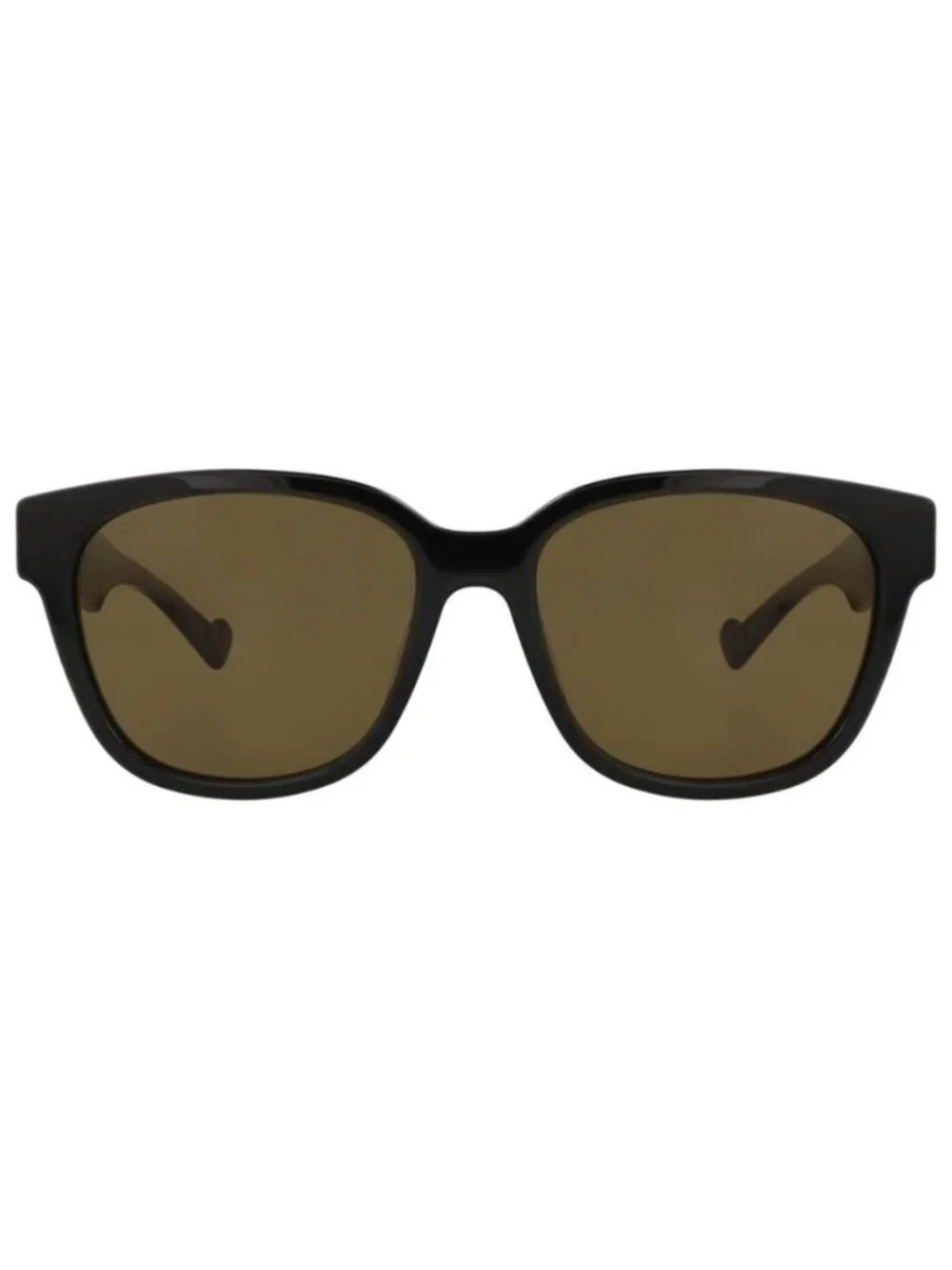 New Gucci Mens Square/Rectangle Black Havana Brown Fashion Designer Sunglasses